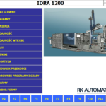 Idra 1200 operator panel